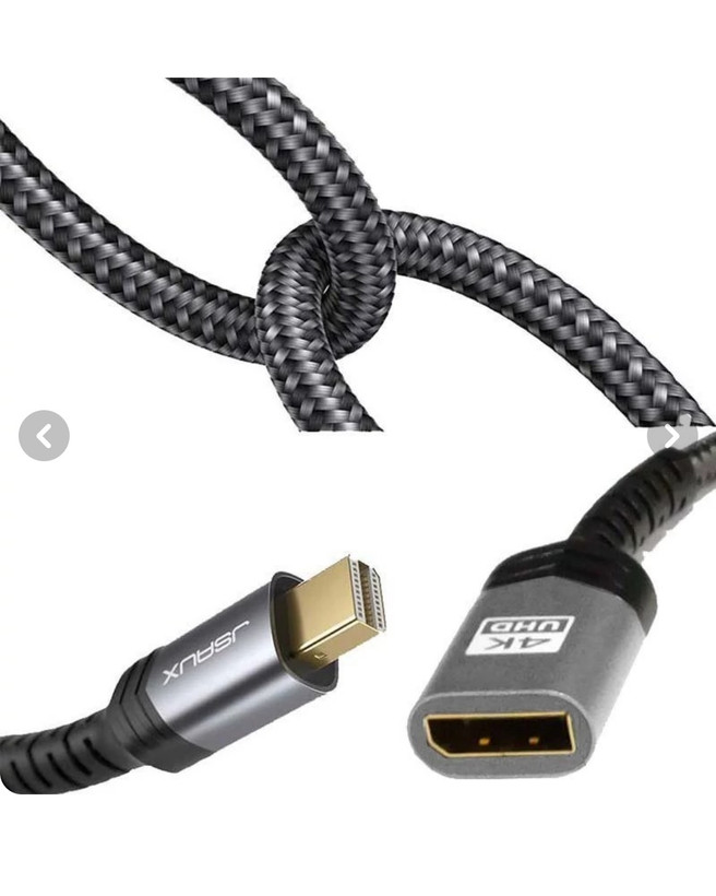 تبدیل MINI DISPLAYمدل DISPLAR PORT برند JSAUX
