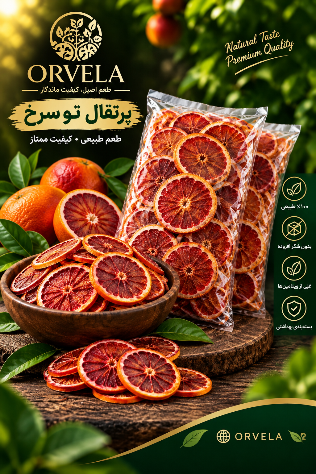 پرتقال تو سرخ خشک